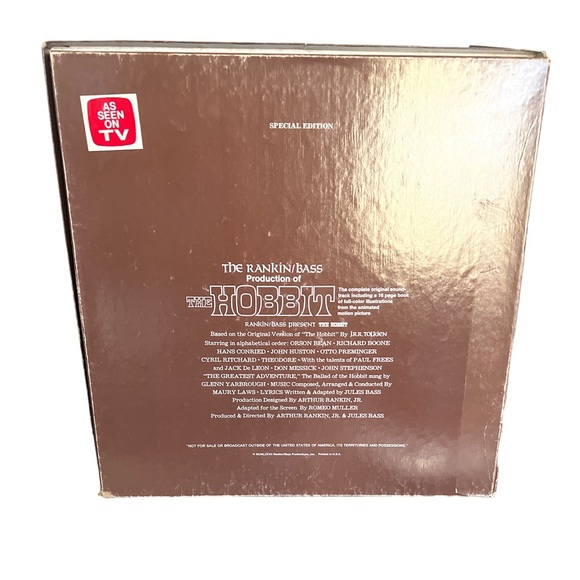 The Hobbit By Rankin/Bass Lp - Picture 5 of 5